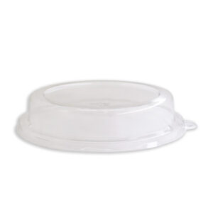 Pet Clear Lid For 18oz Sugarcane Bowl