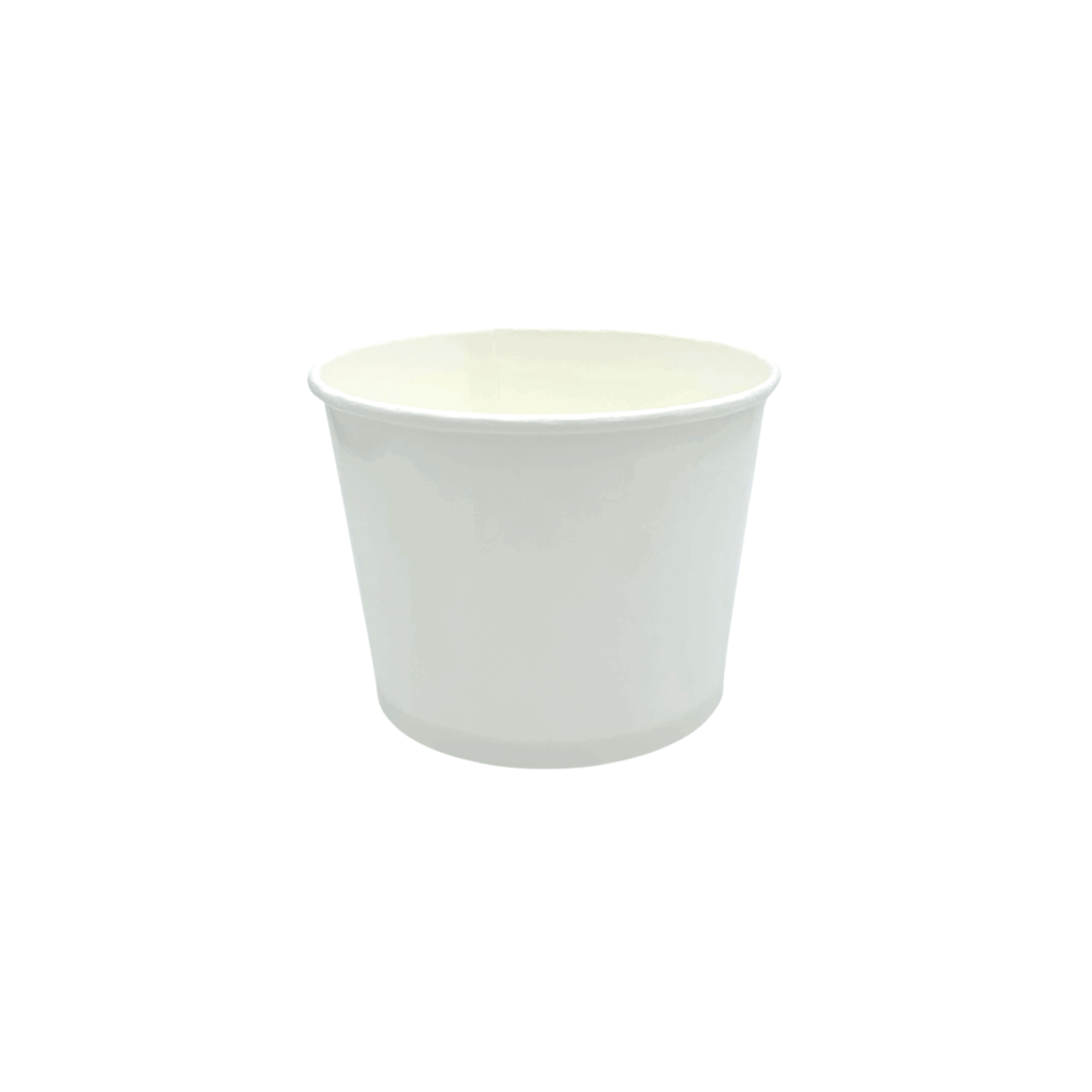 Paper Food Container - White - 16oz - Byars Hospitality & Packaging ...
