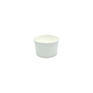 Paper Food Container - White - 4oz