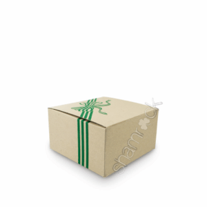 KL Cake Box - Green Bow - 8''