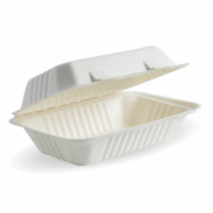Biocane Snack Box - White 'Biopak'
