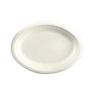 Sugarcane Oval Plate - Medium