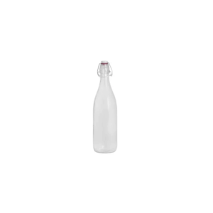 Glass Bottle Round 1 Litre