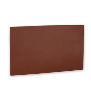 Cutting Board Brown PE (Cooked Meats)  - 380mm x 510mm x 13mm