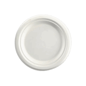 Sugarcane Round Plate - 7''/18cm