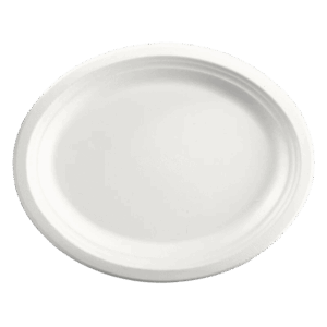 Sugarcane Oval Plate - Large