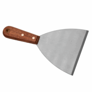Griddle Scrapper - 125mm - Wood Handle