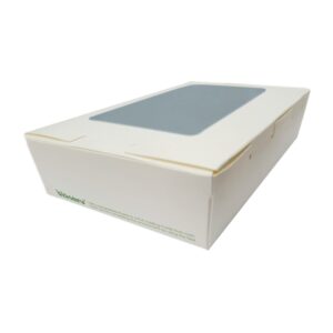 Lunch Box with Window - White - Large