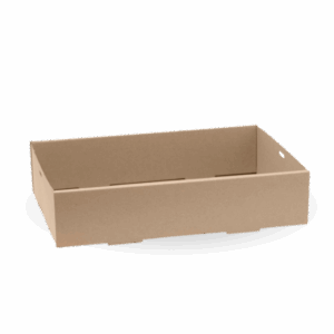Catering Tray Base - Bioboard - Medium (Straight Sided)