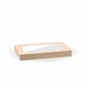 Catering Tray Lid PLA Window - Bioboard - Extra Small