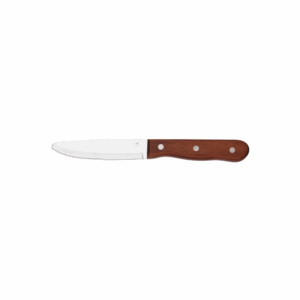 Steak Knife Jumbo Pakkawood Handle Round Tip