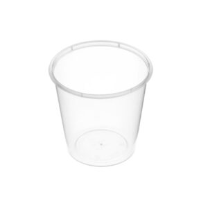 Round Container - Clear - 850ml