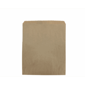 3 Long Brown Paper Bag - 28x20cm