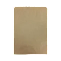 6 Long Brown Paper Bag - 35x24cm