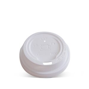 Coffee Lid - White - 4oz