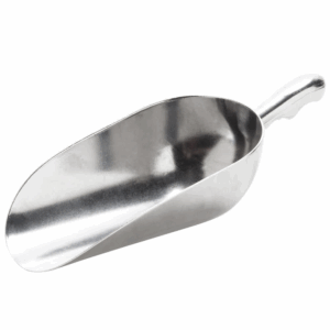 Scoop Round Aluminium - 84oz - 300mm x 160mm