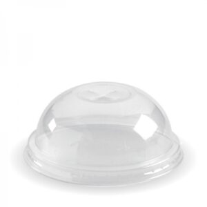 Dome Bio Lid With Straw Slot to suit 60-280ml Bio Cups