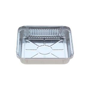 7223/360 Medium Square Foil Container - 1500ml