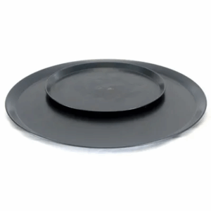 Pizza Tray Aluminium - 250mm / 10'' - Black