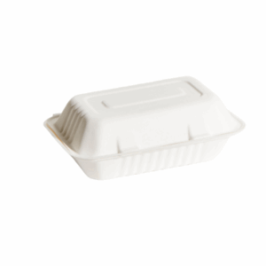 Sugarcane Snack Box - White