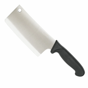 Meat Cleaver Knife - Black Handle - 180mm
