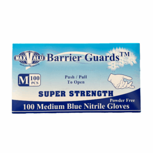 Powderfree Nitrile Gloves Blue Medium