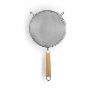 Strainer Double Mesh Stainless Steel - 26cm (D) - 21cm Handle