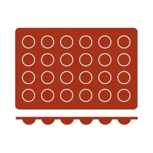 Bola Mould 30mm - 24 Cup - Silicon - Frenti