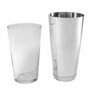 Cocktail Shaker - 2 Piece - Glass & Base