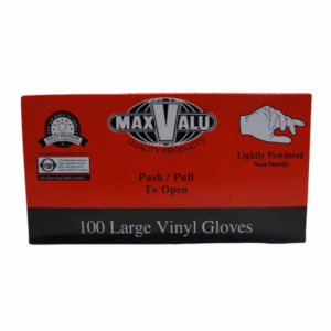 Powdered Vinyl Gloves Large
