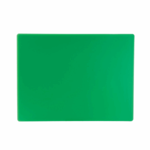 Cutting Board Green PE (Vegetables) - 381mm x 508mm x 19mm