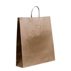 Large Brown Rope Bag - 500x450+120mm