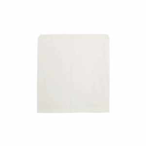 1 Square White Paper Bag - 18x18cm