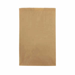 8 Long Brown Paper Bags - 40x27cm
