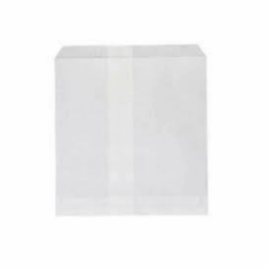 3 Square White Paper Bag - 24x24cm