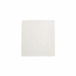 2 Square White Paper Bag - 21x20cm