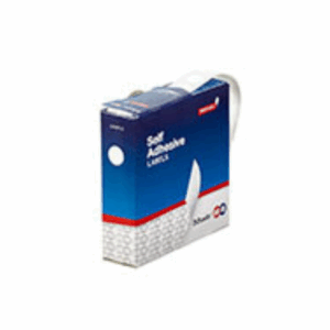 Adhesive Labels Quik Stik - 12mm White Dot