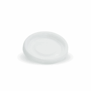 Coffee Lid - White No Hole - 4oz/63mm