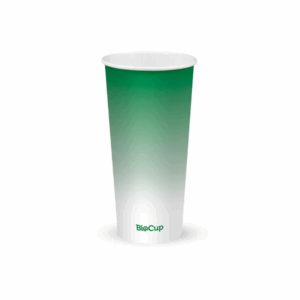 PLA Bio Green Paper Cold Cup - 22oz - 650ml
