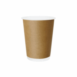 Coffee Cup Smooth Doublewall - Brown - 12oz