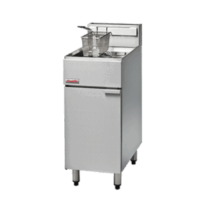 FastFri FF18 Single Pan Gas Deep Fryer, 400mm, 18 Litre